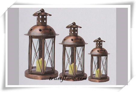 Antique Bronze Candle Lantern CL-66, CL-67, CL-68