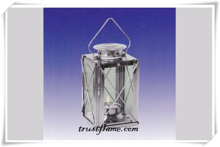 Nickel Candle Lantern CL-12