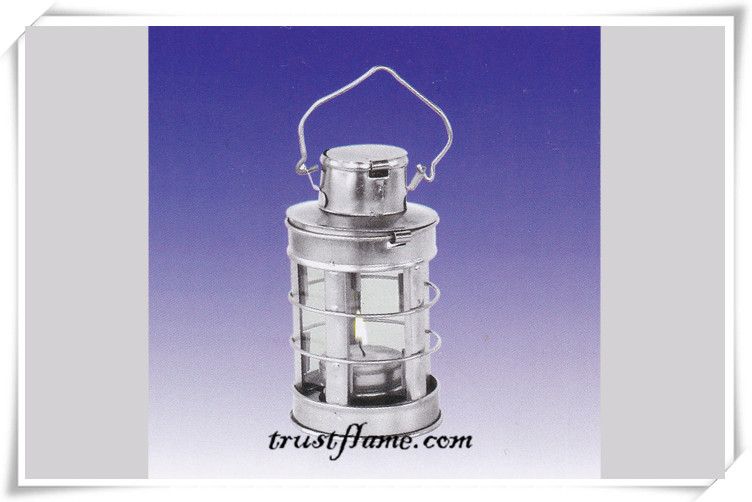 Nickel Candle Lantern CL-62